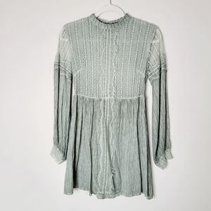Fab'rik boho lace mini dress
